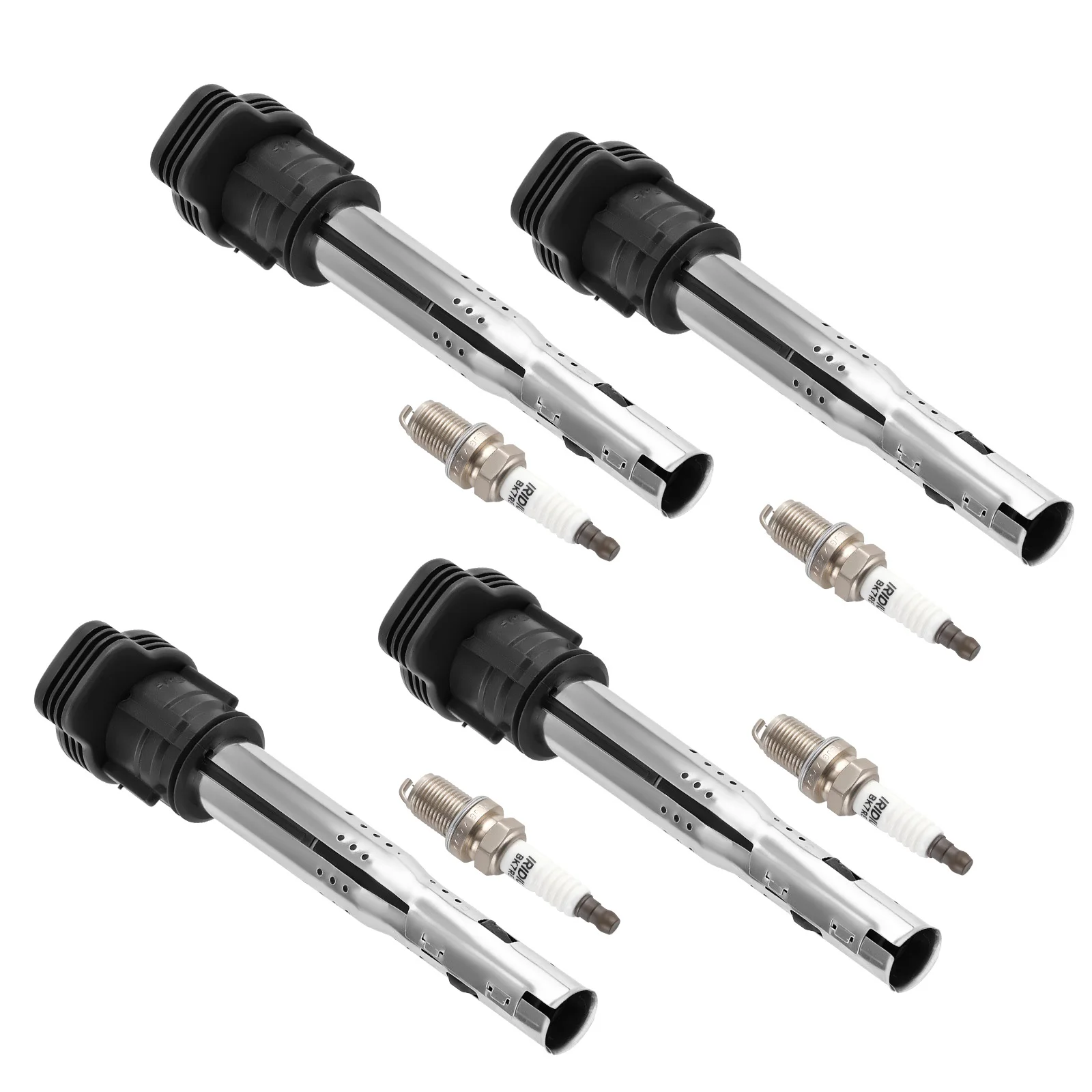 

Ignition Coil Spark Plug Kit for Audi A4 allroad Q5 Quattro A5 Quattro 2.0L