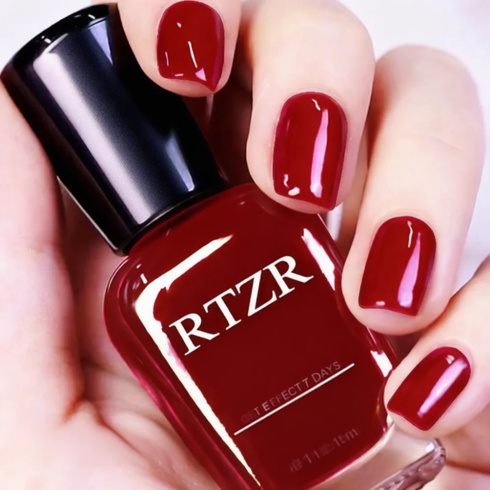 Non Bake Nail Polish Smooth Texture Quick Drying Varnish Series Skin Brightening Manicure Art For Women Daily Wear