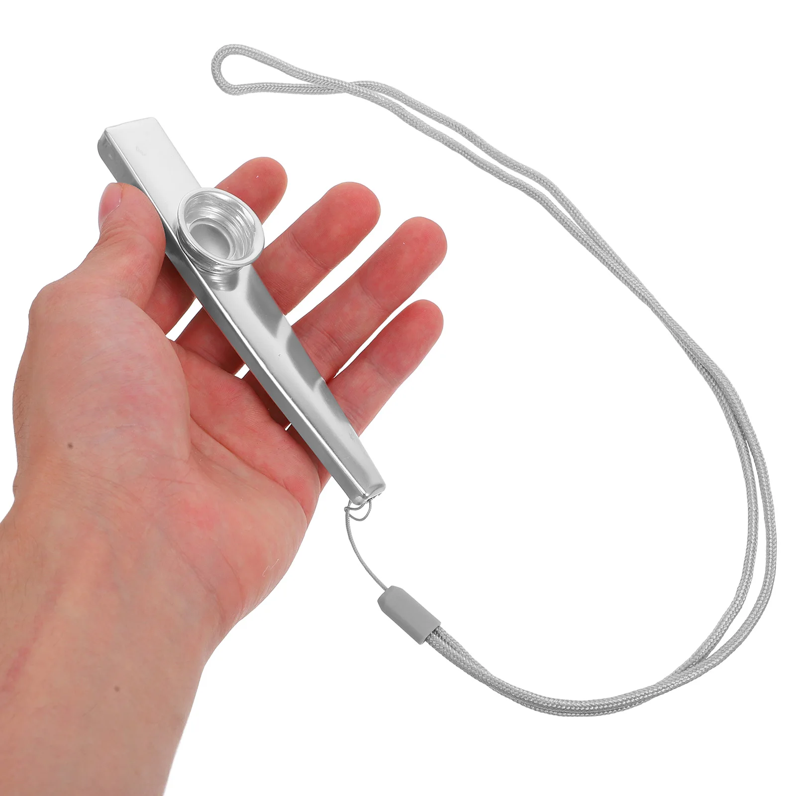 

1 Set Metal Kazoo Instrument Professional Loud Clear Sound For Adult Practice Performance Kids Music Learning Small Lightweight