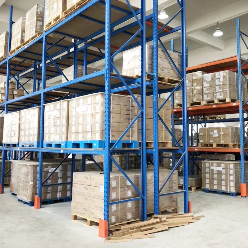 Rak Gudang Berat Peralatan Penyimpanan Susun Rak Gudang Baja Rak Penyimpanan Selektif Rak Palet