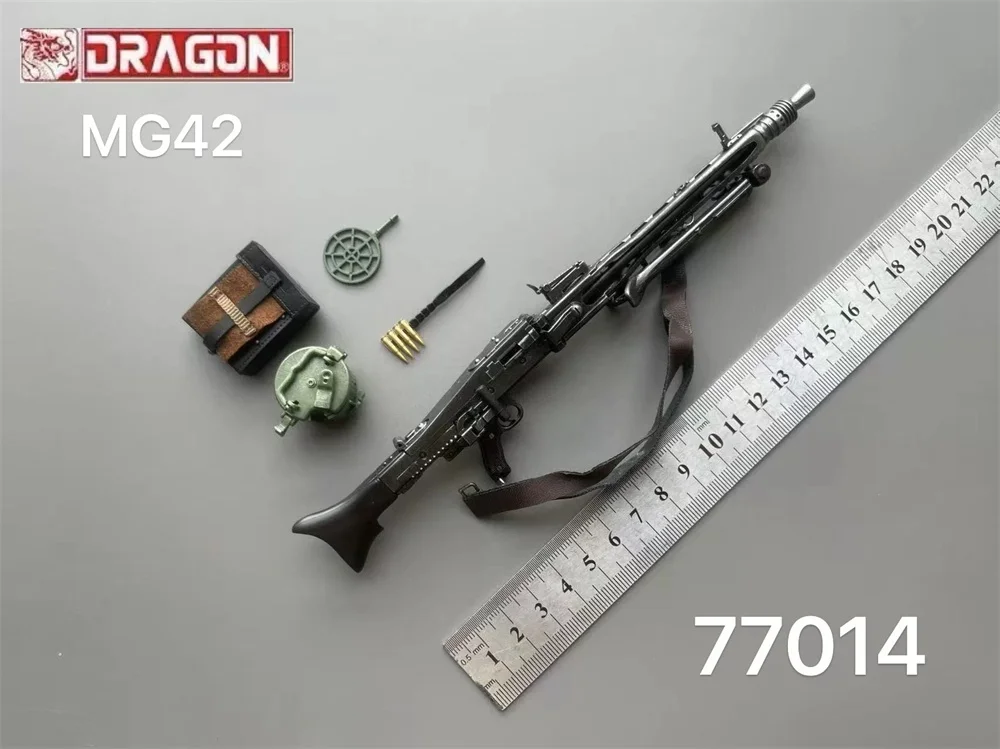 1/6th DML TOYS Model Main Weapons MG42 PVC Material Not Real with Box Storage Accessories For 12" Figure Doll view 2