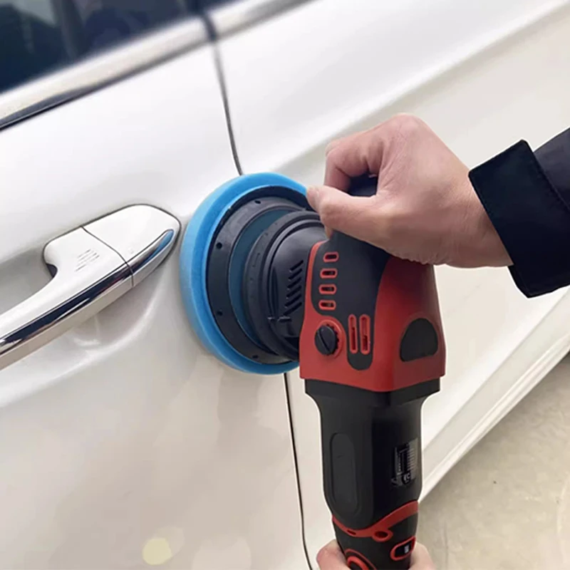 آلة تلميع السيارات الجديدة ببطارية ليثيوم 20 فولت بدون فرش مزدوجة الحركة لتلميع السيارات #6