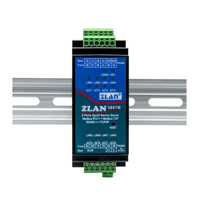 4g Iot Gateway Industrial ZLAN8308M Serial Port Rs485