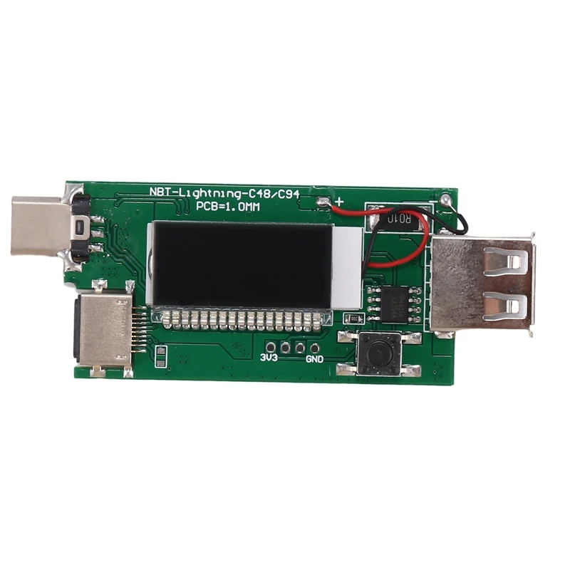 

Type C To For Apple Interface Tester Male PD Data Cable Test Board C94 Male MFI Tester