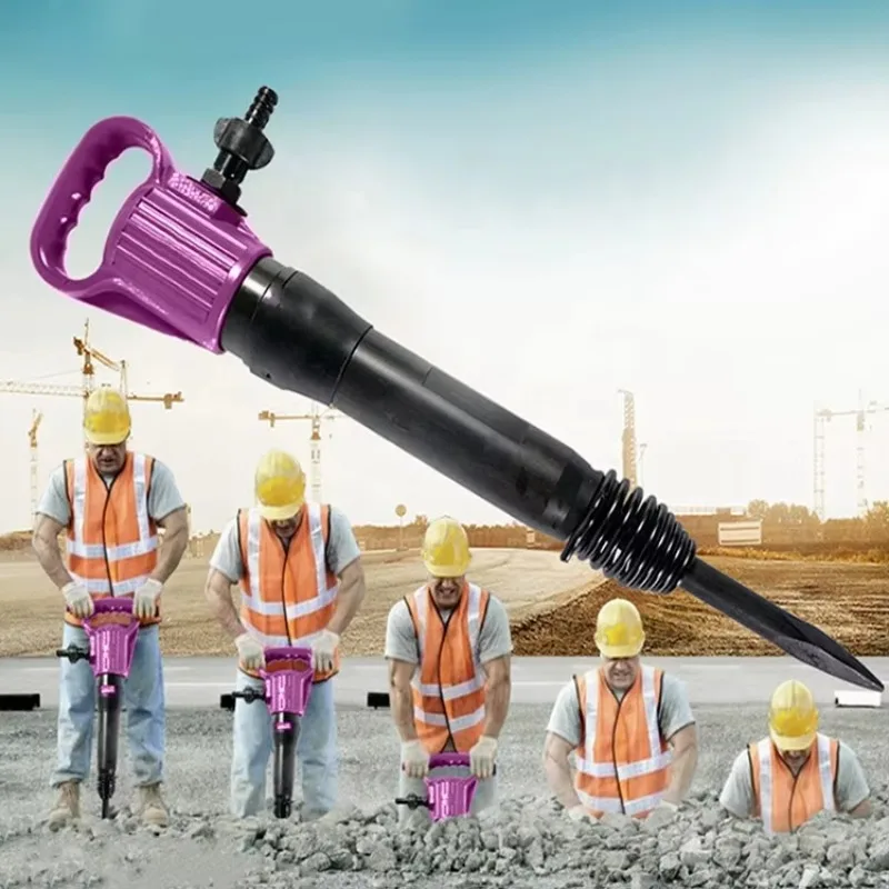 Portable G11 Pneumatic Air Pick Jack Hammer Mining Rock Breaking Drilling  For Quarry Construction Works view 3