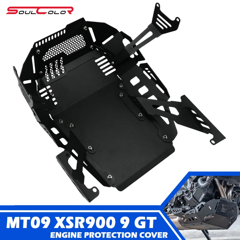 الهيكل إكسبيديشن محرك الحرس لوحة التزلج الهيكل الغطاء الواقي ل MT09 MT-09 2021 2022 2023 2024 2025 XSR900 الراسم 9 GT #1
