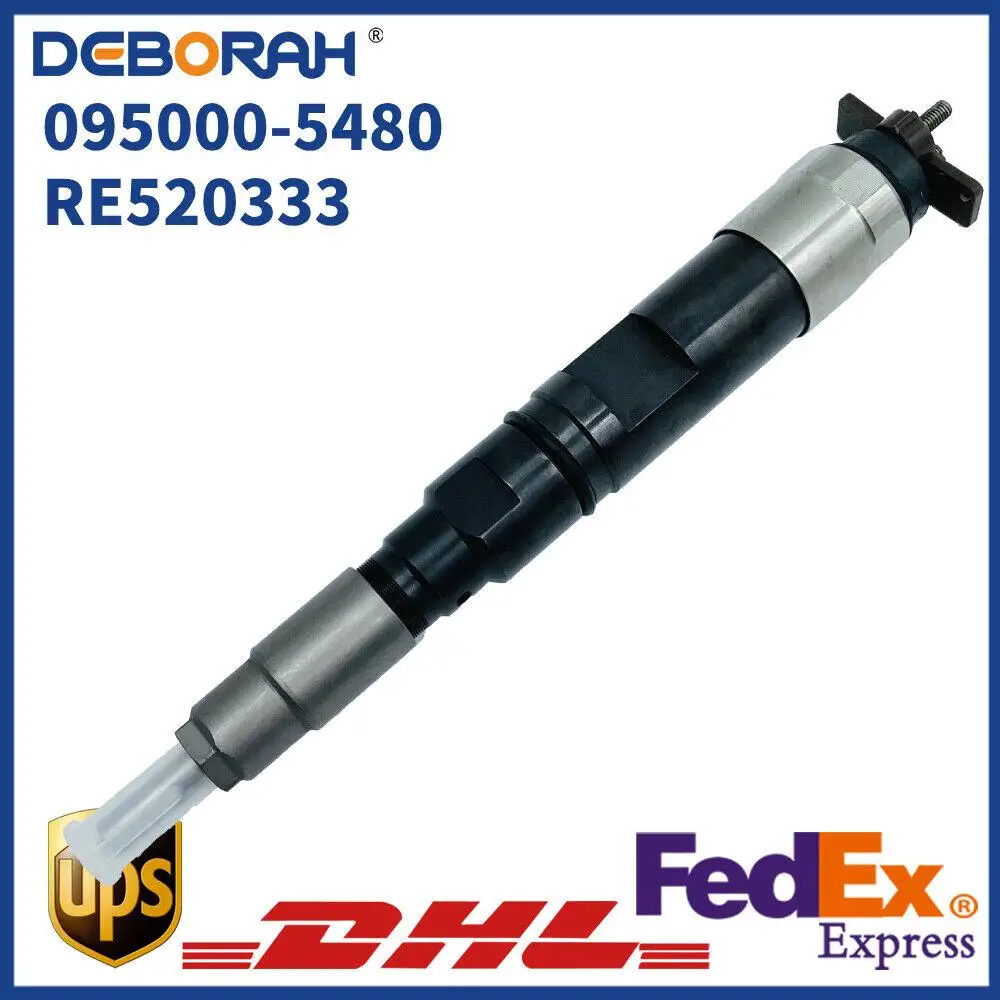 

095000-5480 Diesel Fuel Common Rail Injector 0950005480 For JOHN DEERE Tractor 6045 RE520240 RE520333 spare parts