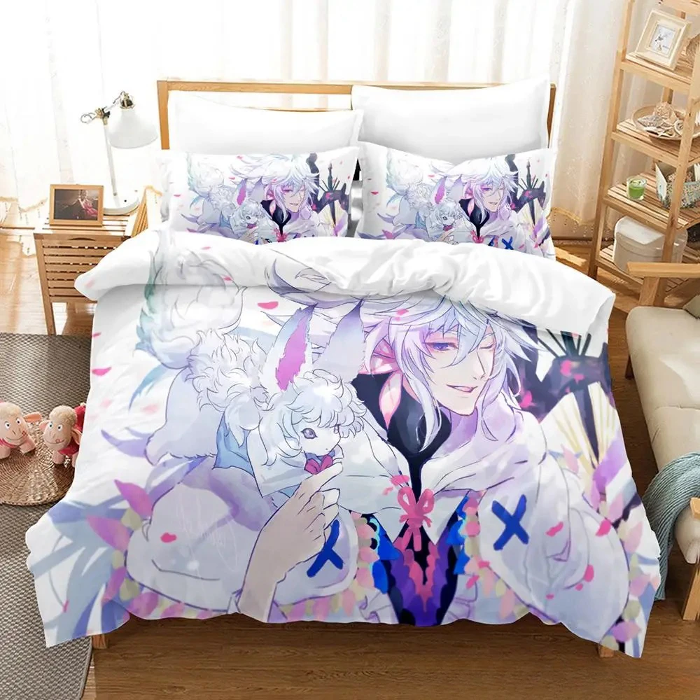 3D Print Anime Fate/Grand Order, Merlin Bedding Set Single Twin Full Queen King Size Bed Set Adult Kid Bedroom Duvet cover Sets