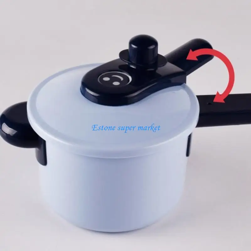 090B مجموعة أدوات الطبخ للأطفال للعب في المنزل، لعبة الطبخ لمحاكاة أدوات المطبخ