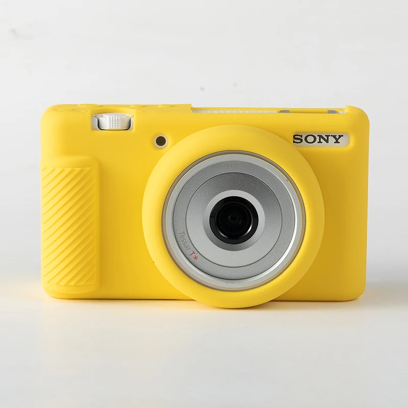NEW For SONY ZV1F/ZV1M2 Soft Silicone Camera Case Smooth Protector Digital Silicone Comfortable Feel Camera ZV1F/ZV1M2 Case