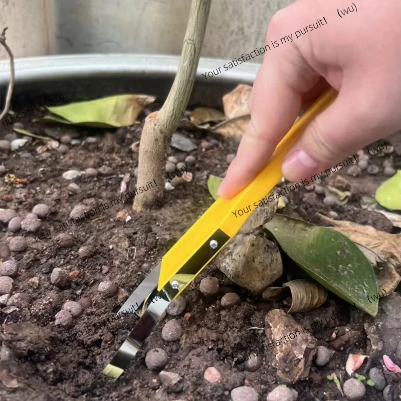 Multifunctional garden cleaning lawn mower, weeding tool creative manual ring weeding