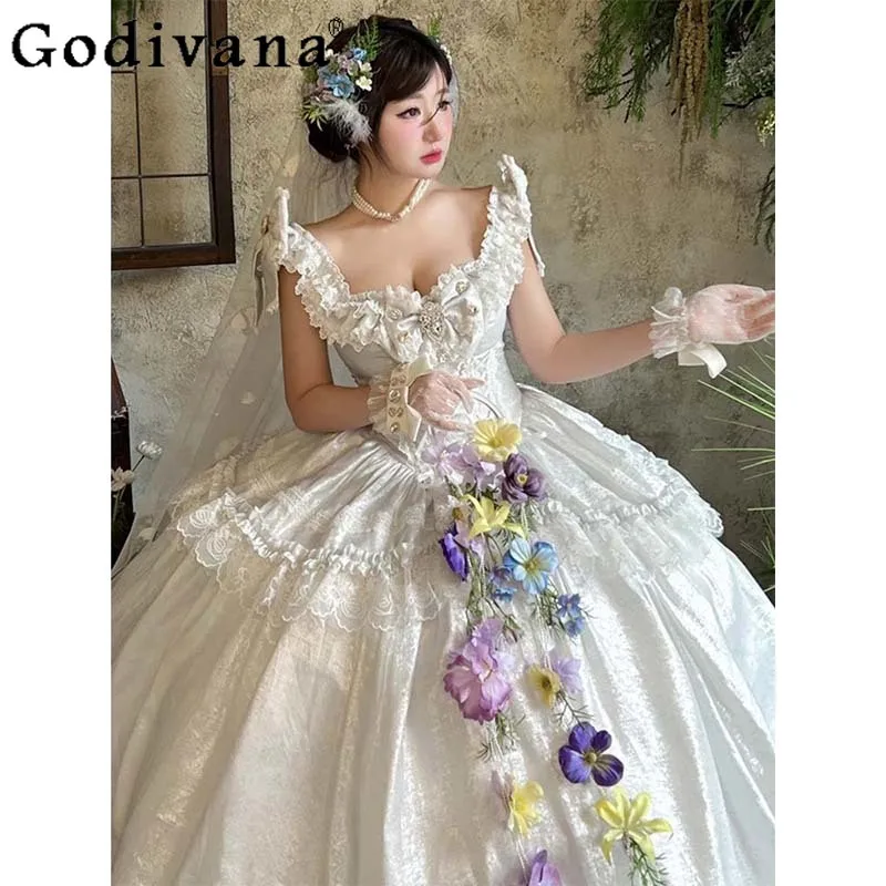 Lolita Banquet Dress Female Pink Princess Party Celebrity Dress Women's Sleeveless Learning Birthday Bar Mitzvah Dress