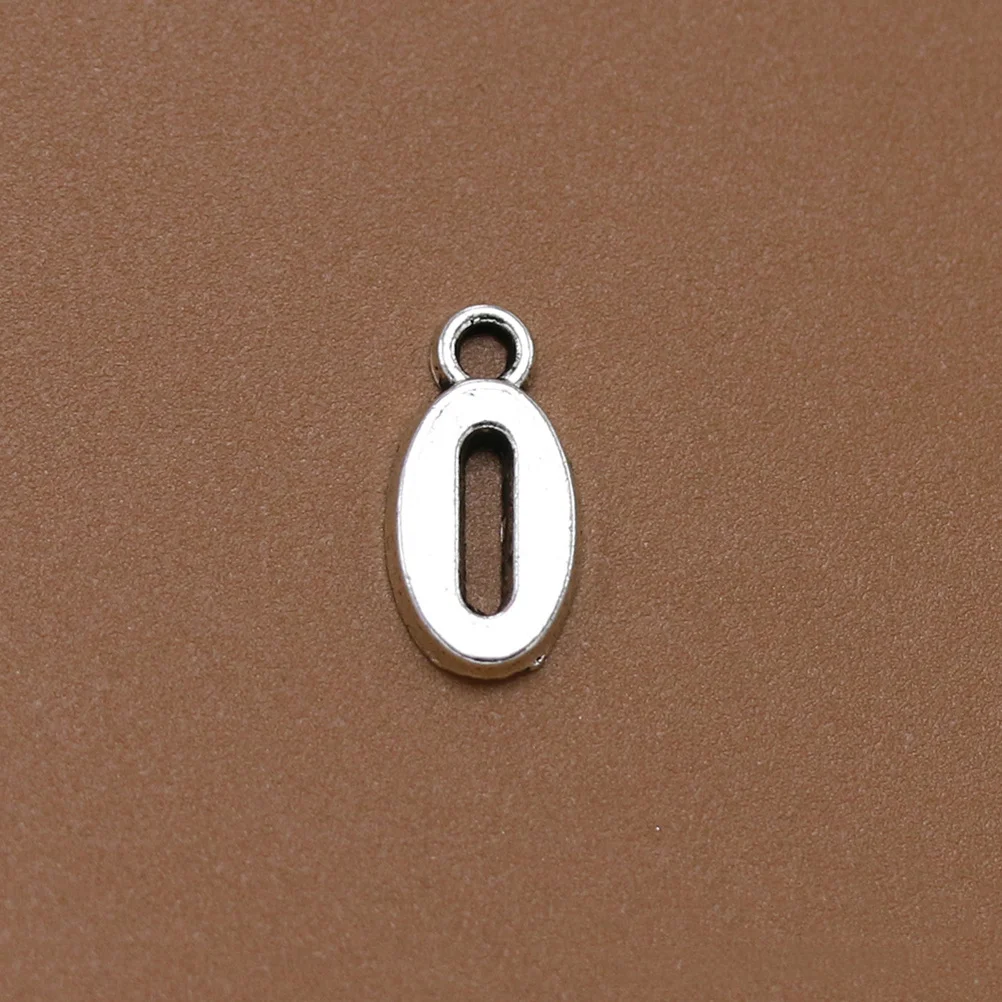 

10 pcs Numbers Pendants 0-9 Arabic Numerals Charms Alloy Diy Jewelry Findings For Necklace Bracelet Making Figures Beads