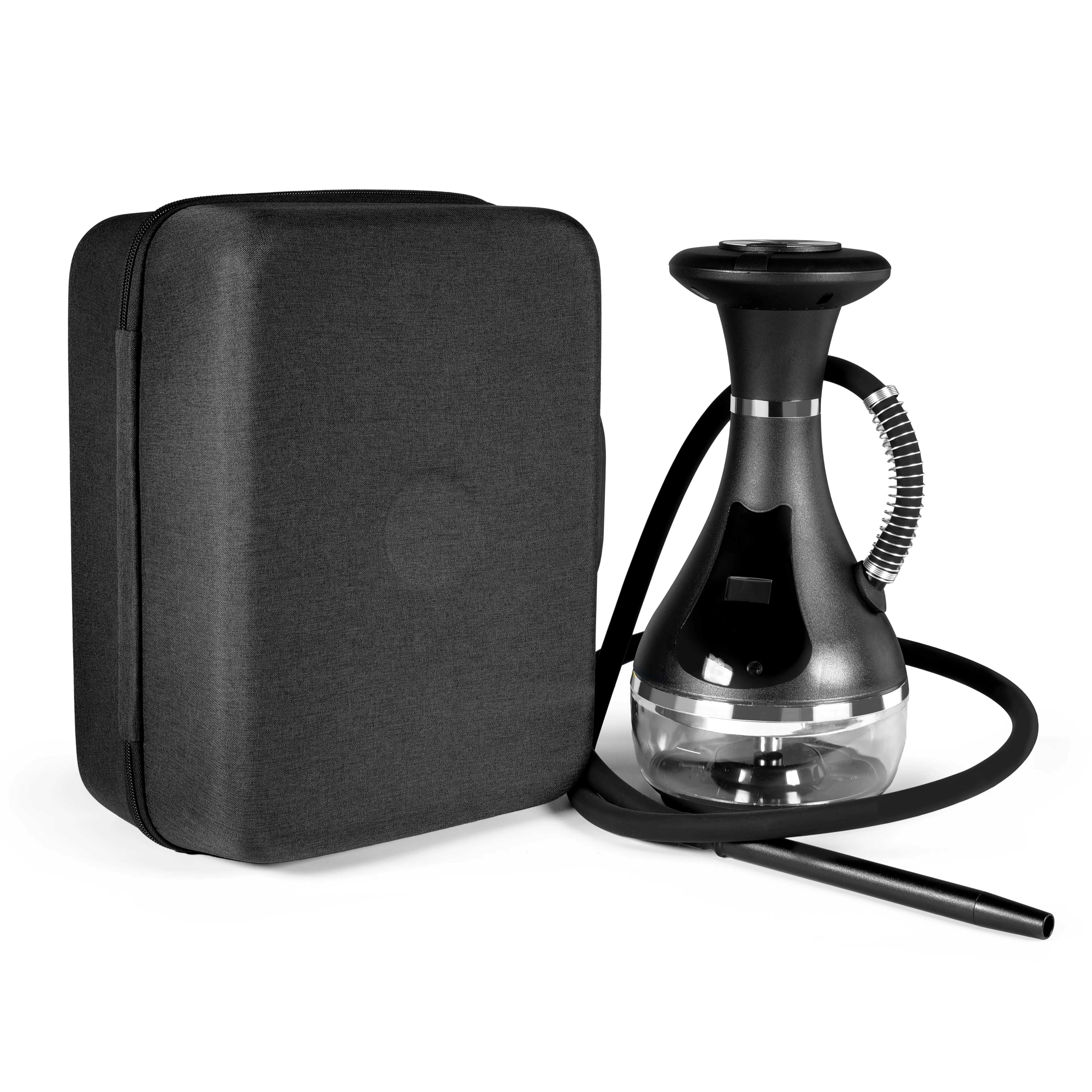 

Smart Electric Hookah Shisha Set Portable Travel Electronic Hookah High Quality Shisha with LED Display