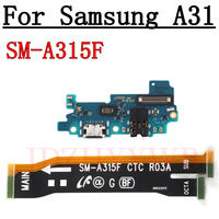 USB Charge Port Jack Dock Connector Charging Board For Samsung Galaxy A31 SM-A315F/DS A315G Motherboard Main Flex Cable