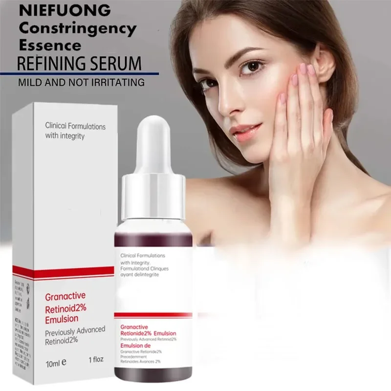 เนื้อผิวหนัง |   Pore Rinning Resurfacing, Brightening Facial Serum พร้อมเรตินอลและไนอาซินาไมด์ Non-Comedogenic