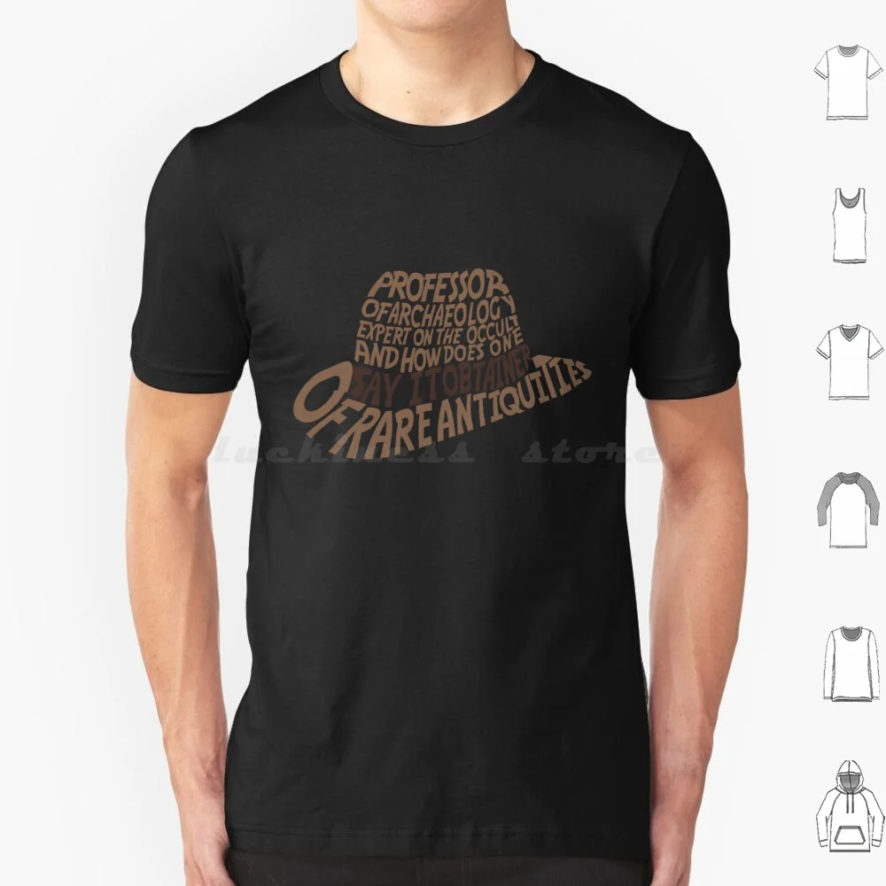 Camiseta Obtainer Of Rare Antiquities de algodón para hombre y mujer, estampado DIY, Indiana Jones Raiders Of The Lost Ark, película Raiders de Harrison
