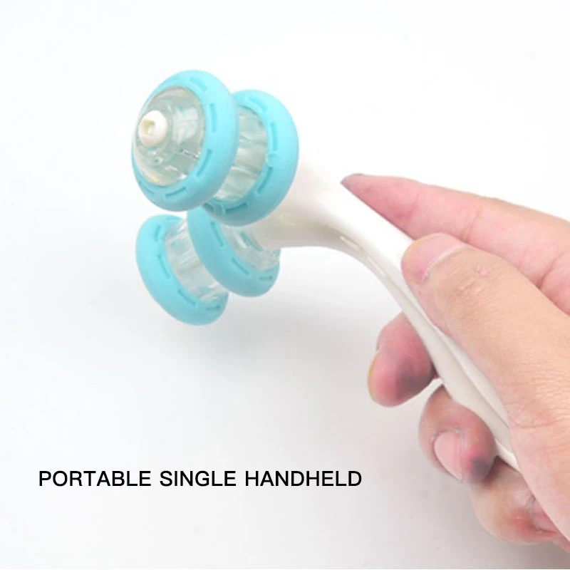 

Abdominal Double-wheel Massager Waist Hip Arm Clamp Meat Body Sculpting Firming Roller