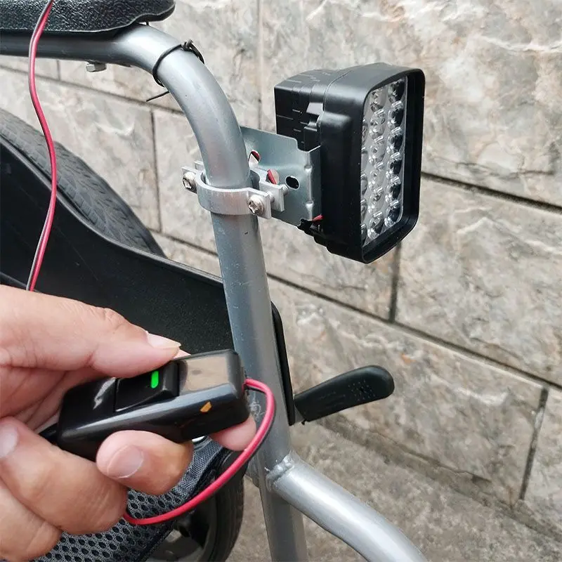 Electric Wheelchair Accessories Lighting Lights Night Running Flashlight Two Types Interface Night Lights Wheelchair Accessories