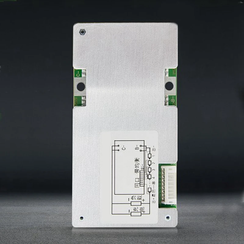 Hot 8X 8S 24V 60A BMS Li-Iron Lithium Battery Charger Protection Board With Power Battery Balance/Enhance PCB Board