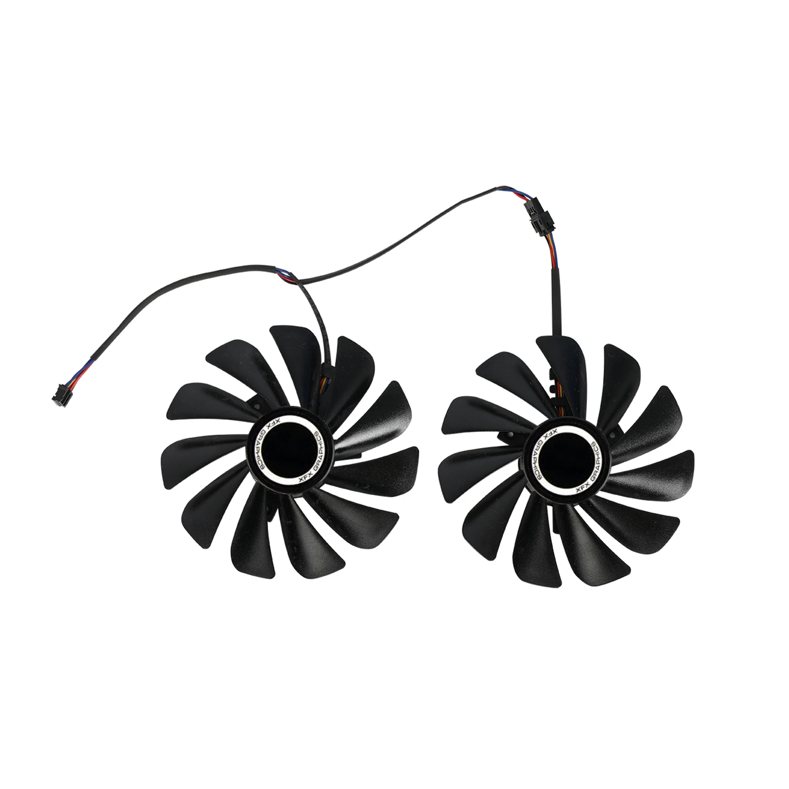 95mm FDC10U12S9-C 4pin cooler fan substituir para xfx radeon rx 570 580 590 4g vega 56 64 rx580 placa gráfica fãs cf1010u12s