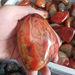 1pcs Natural Smooth Agate Stone Healing Crystal Geode Mineral Specimen Madagascar Craft Decor Quartz Aquarium Stone