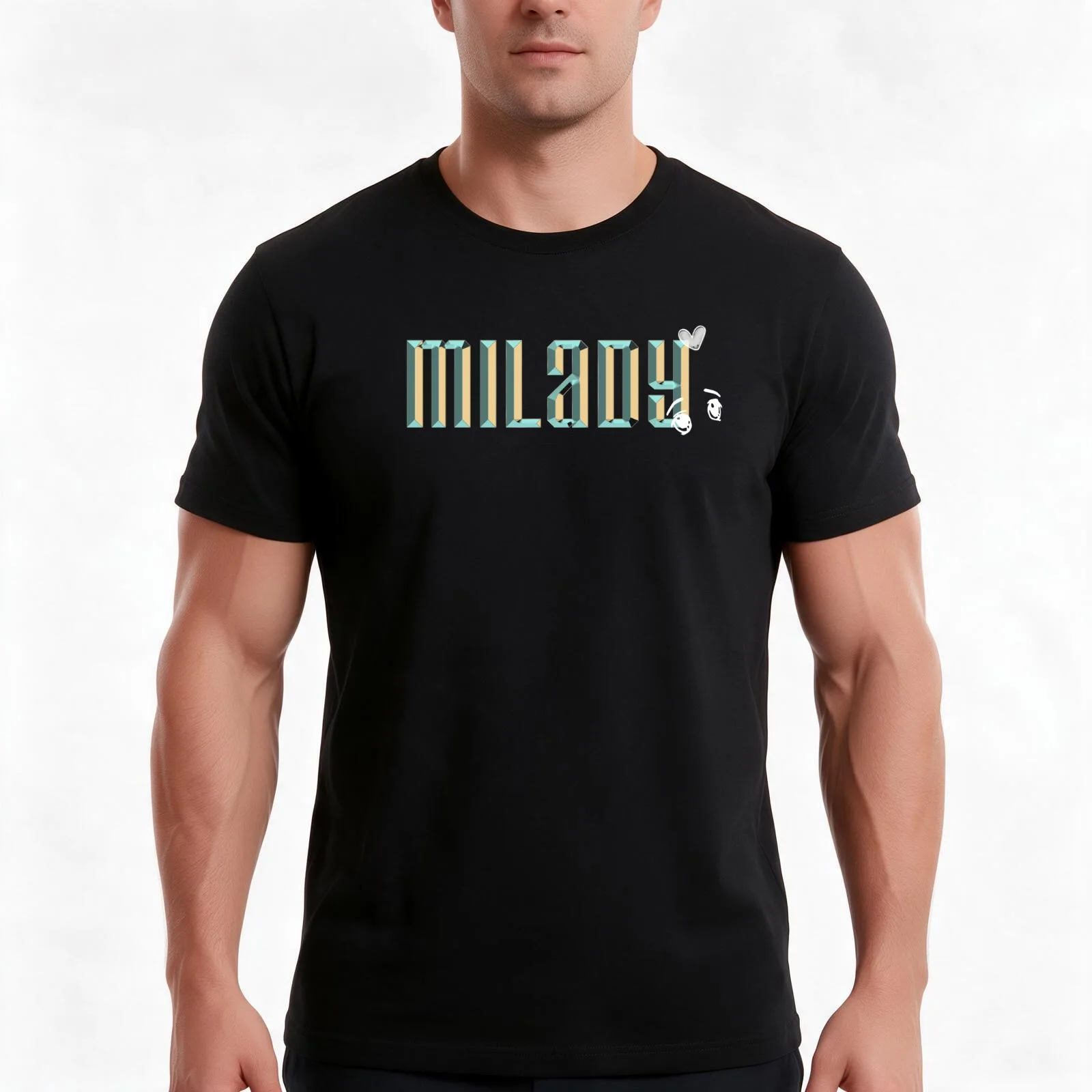 MILADY IN BRONZE T-Shirt Summer Casual Cotton Tee Oversized Streetwear Tops Vintage Graphic Print Loose Fit Short Sleeve