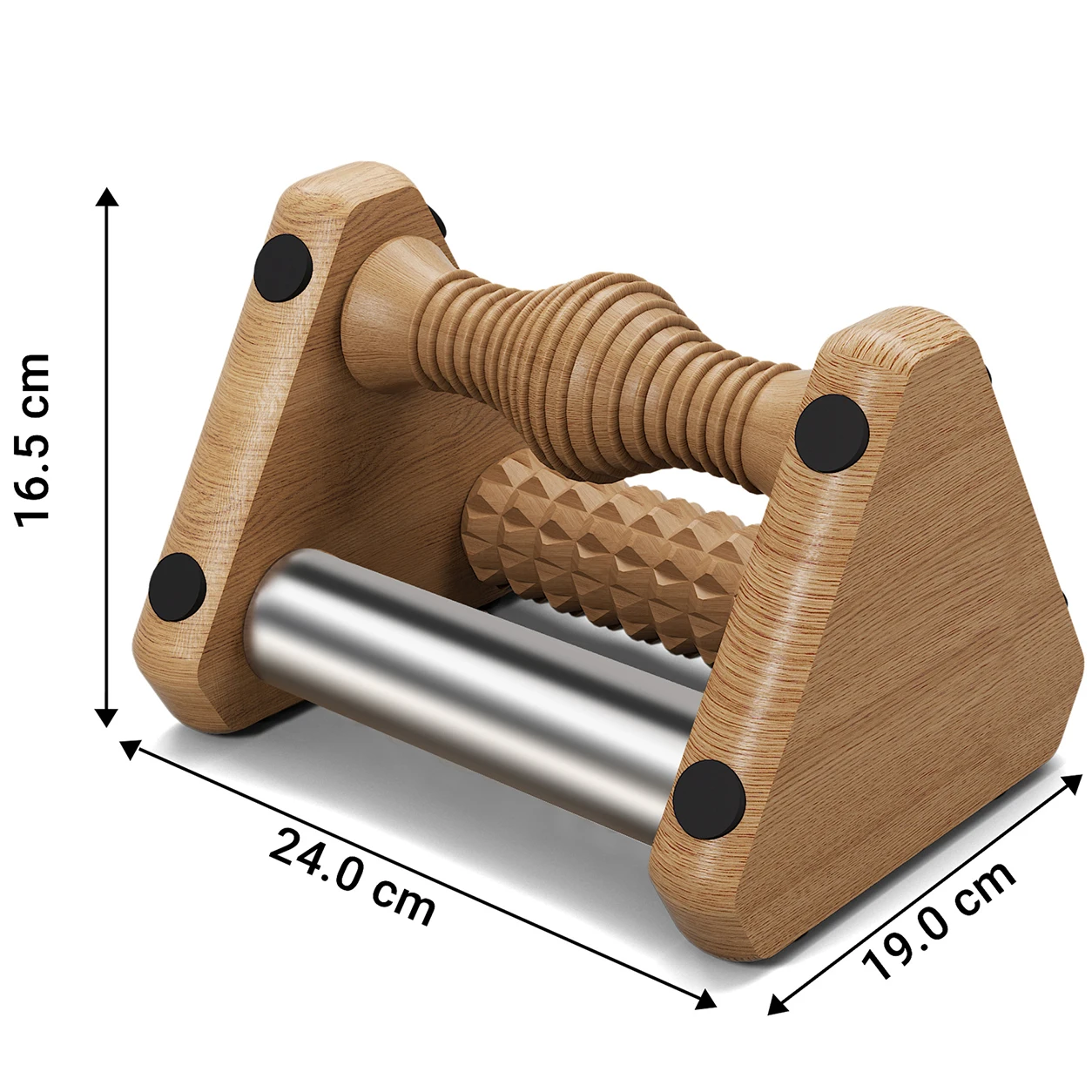 Wood Foot Massager Roller Cold Therapy Ice Gel Foot Roller for Plantar Fasciitis Relief Reflexology Acupoint Massage Relaxation - view 6