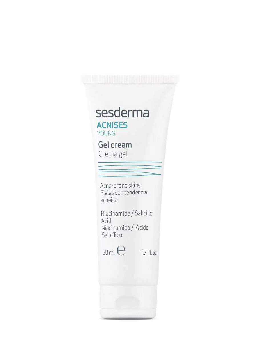 Sesderma acnises young cream gel 50 ml - Gel skin cream with acne tendency.