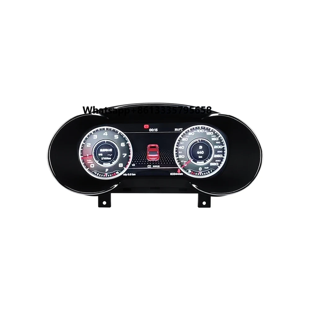 

12.3'' Digital Cluster Dashboard for A3 2014-2020 Years LCD Dashboard Panel Speedometer Virtual Cockpit Instrument
