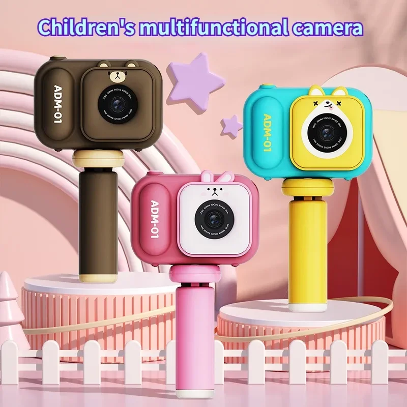 

Full HD Selfie Kids Toddler Digital Camera Children's 4800W Dual 2.4-inch Digital DV Video Recorder Birthday Gifts CMOS Sensor