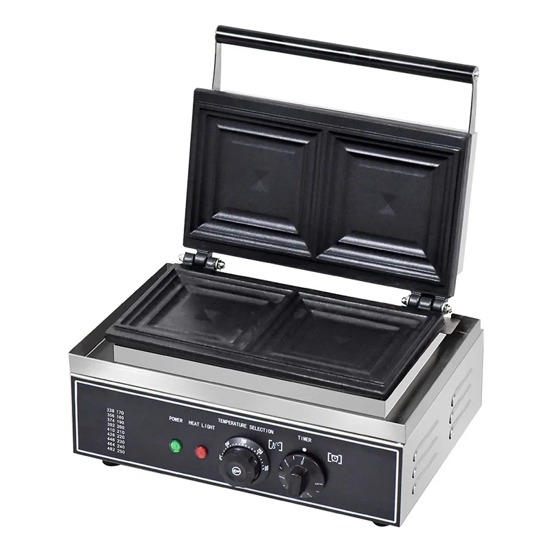 

Sandwich Machine Commercial Toast Electric Pancake Machine Commercial Edge Sealing Pocket Bread Machine