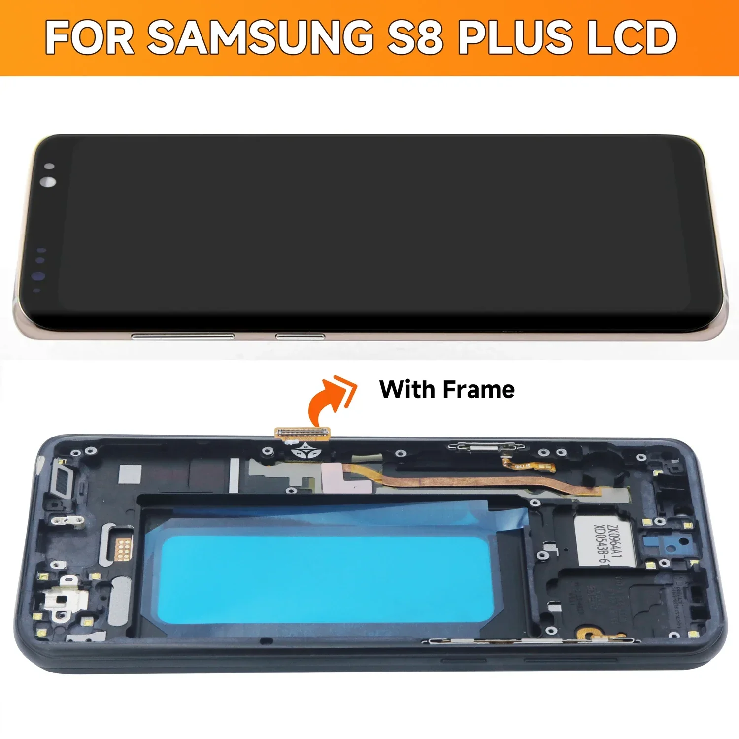 S8 Plus For Samsung 6.2\'\' TFT For S8+ G955W G955A G955 G955N G955F LCD Display Touch Screen Digitizer Assembly Replacement