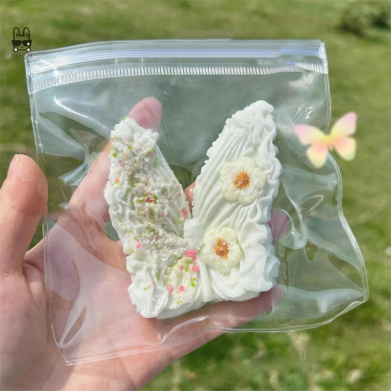 Creative Soft Little Daisy ผีเสื้อความเครียดบรรเทาผ่อนคลายของเล่นการ์ตูน Decompressing Squeeze ของเล่น Kawaii ช้า Rebound ของเล่นของขวัญ