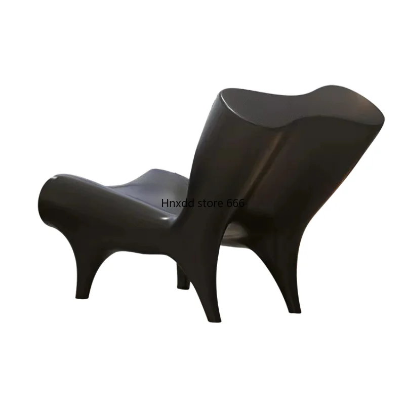 Modern Designer Creative Fashion FRP Shaped Leisure Chair Recliner Living Room Villa Arm Chair