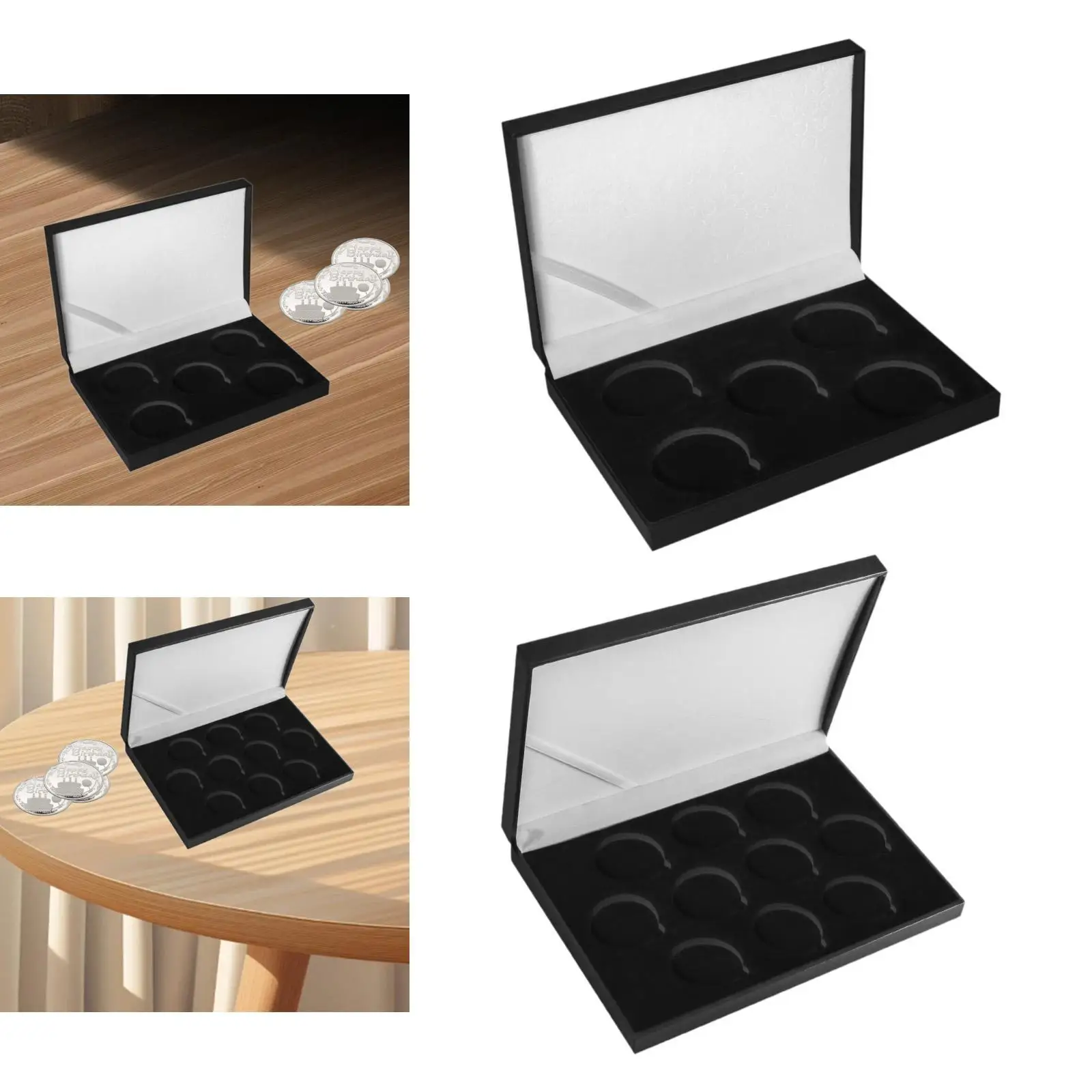 Commemorative Medal Craft Storage Gift Box Presentation Box for Commemorative Medals Relatives and Friends Family Souvenirs
