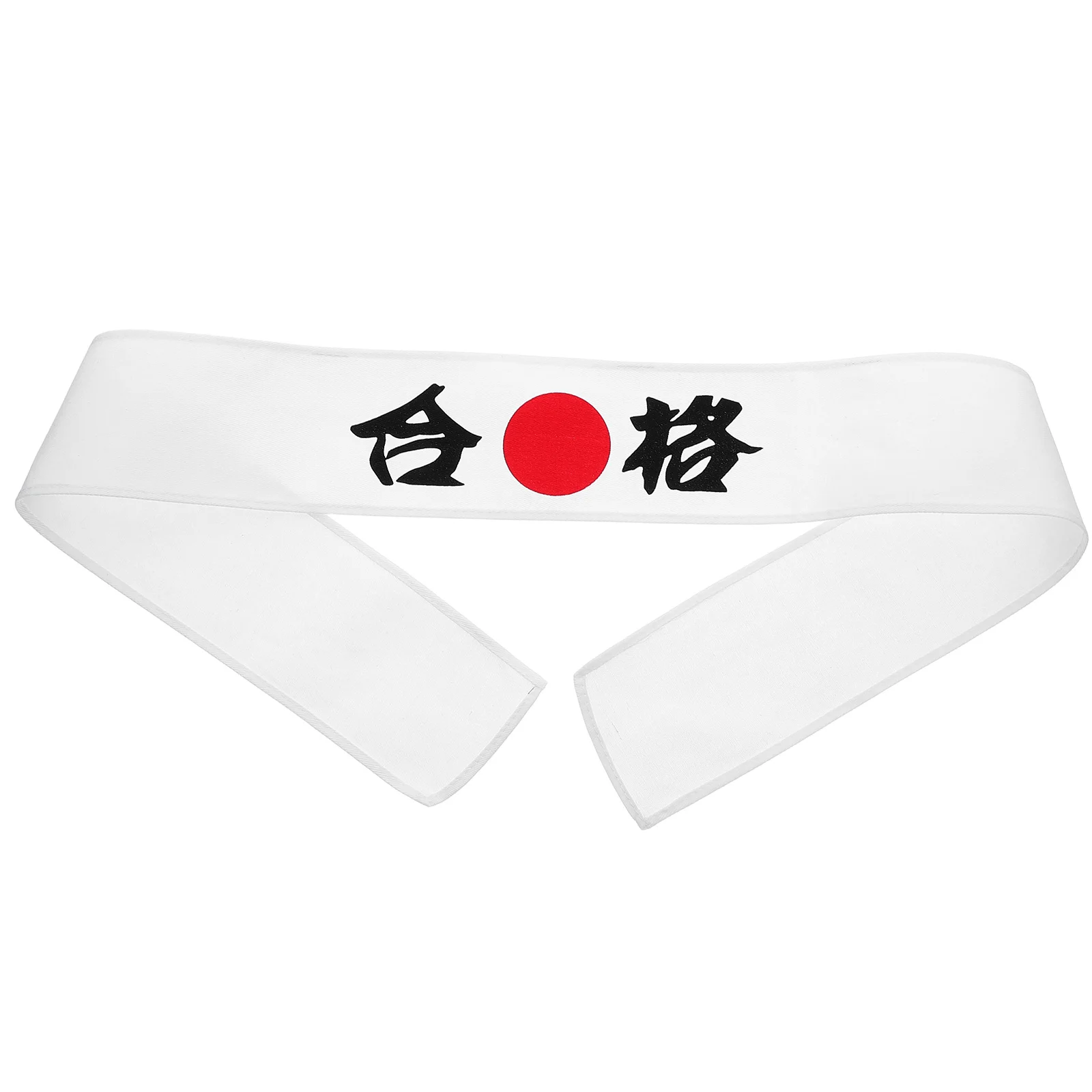 Japońska opaska samurajska męska z nadrukiem kanji, odpowiednia do kostiumu karate, akcesoria dla szefa kuchni, sportowa.