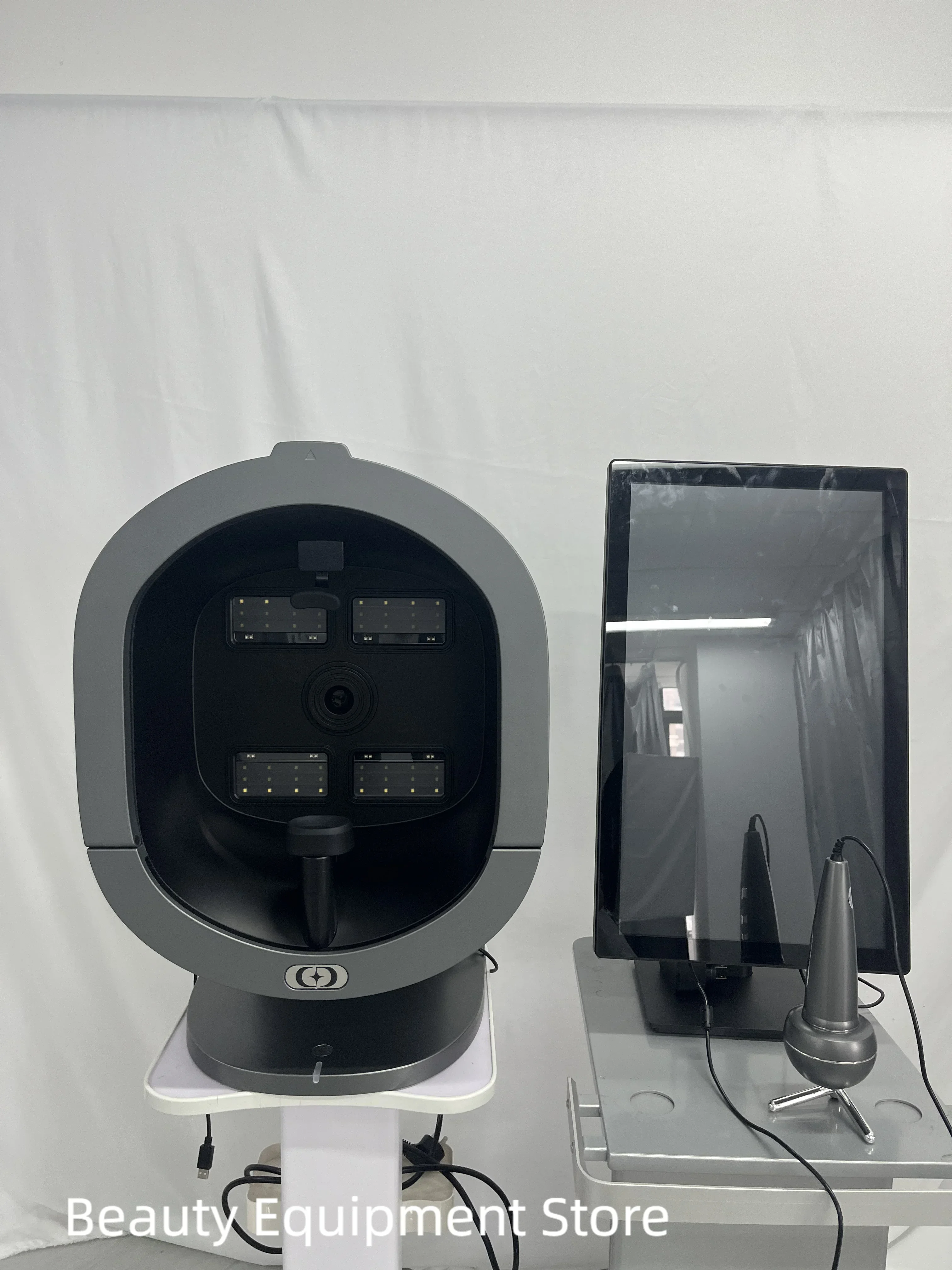 전문가용 3D 얼굴 X5 카메라 스캐너 디지털 피부 분석기 UV 얼굴 스캐너 모발 분석기 측정 장치