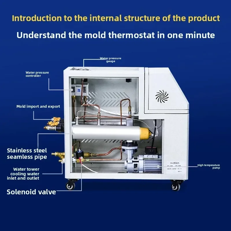 Mold temperature machine, industrial intelligent constant temperature machine injection molding machine