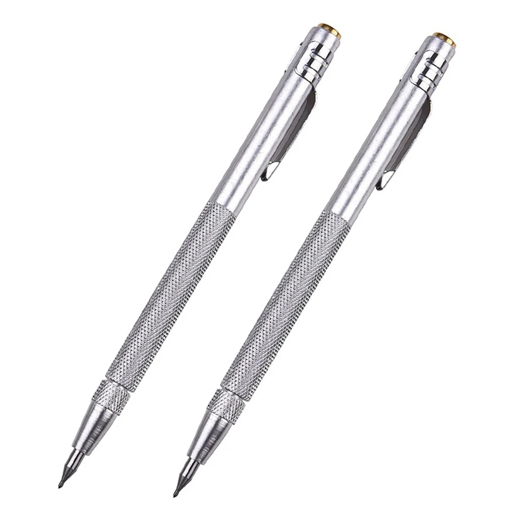 Caneta cerâmica Scriber com ponta de carboneto, Nib mutável, gravura Workshop Equipment, Caneta para vidro, Artesanato, 14cm, 2Pcs