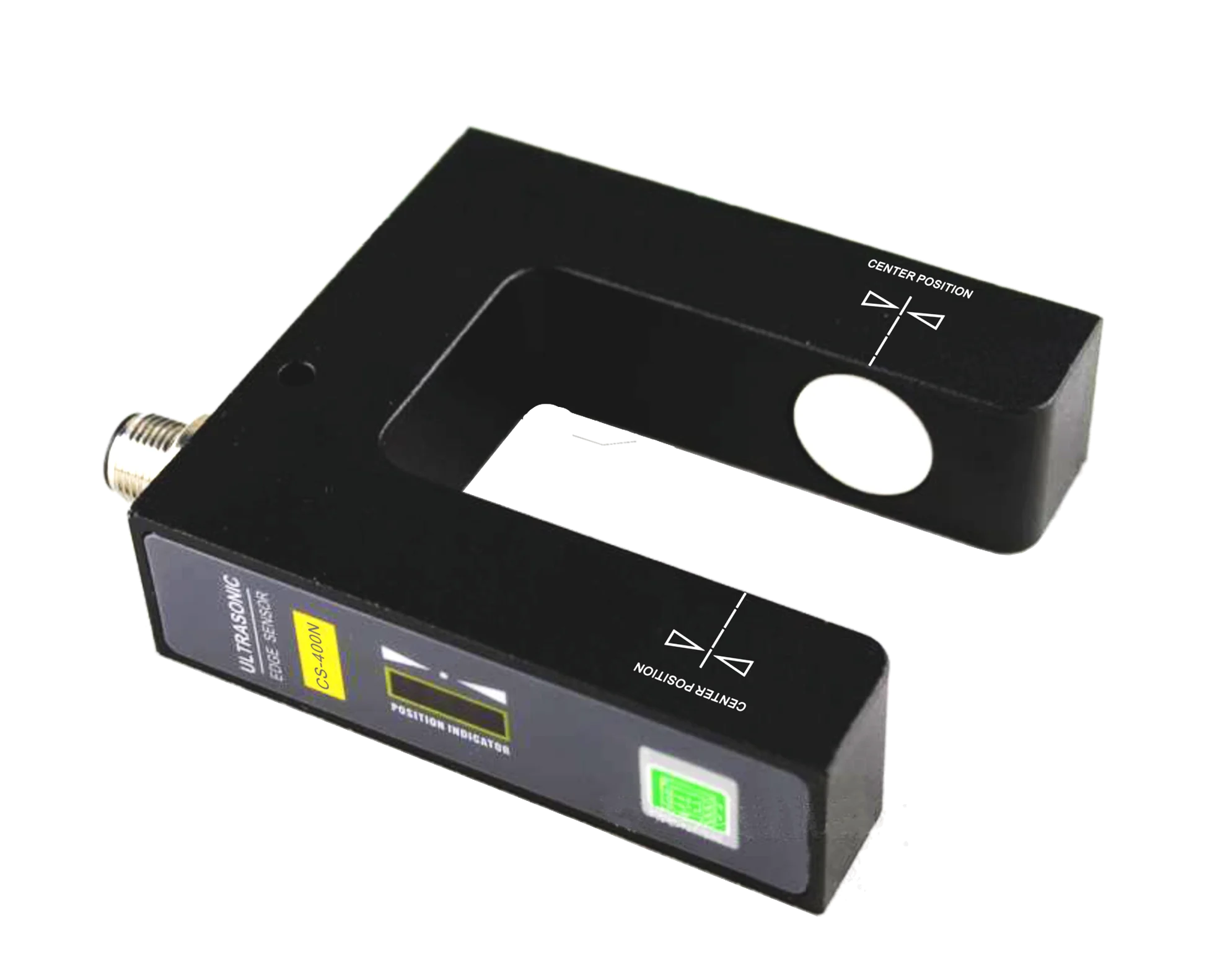 CS-400 Optical Sensor Laser Ultrasonic Detects Deviation Correction For Transparent Opaque Materials Non-Breathable Film