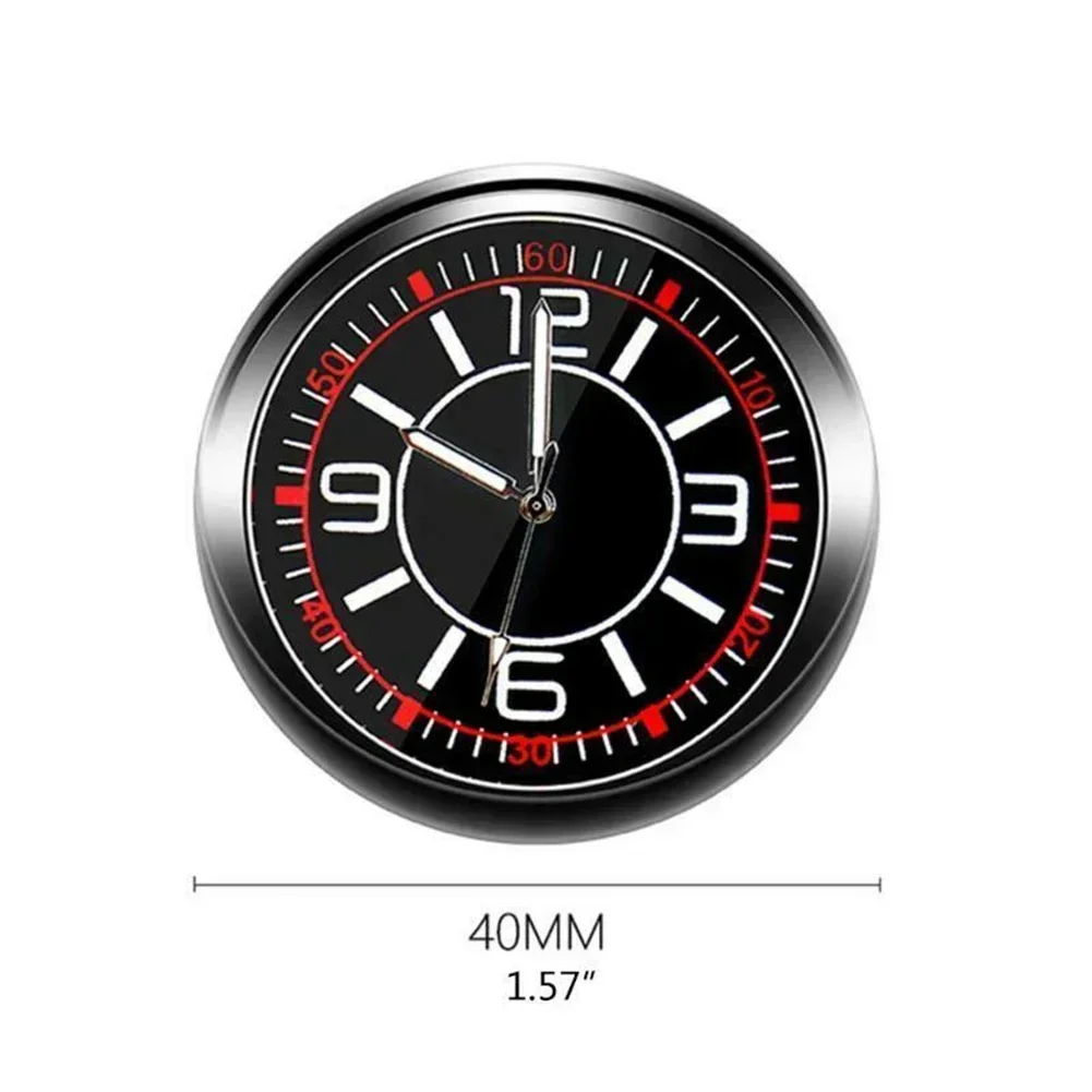 Fluorescent Car Clocks Car Dashboard Clock Auto Fashion Watches Automobile Decoration Ornaments USB Type