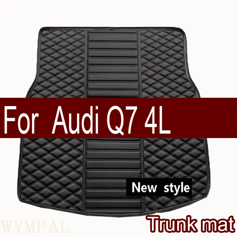 Car Trunk Mat For Audi Q7 4L 5-Seat 2006-2015 07 08 09 10 11 12 13 14 Custom Car Accessories Auto Interior Decoration