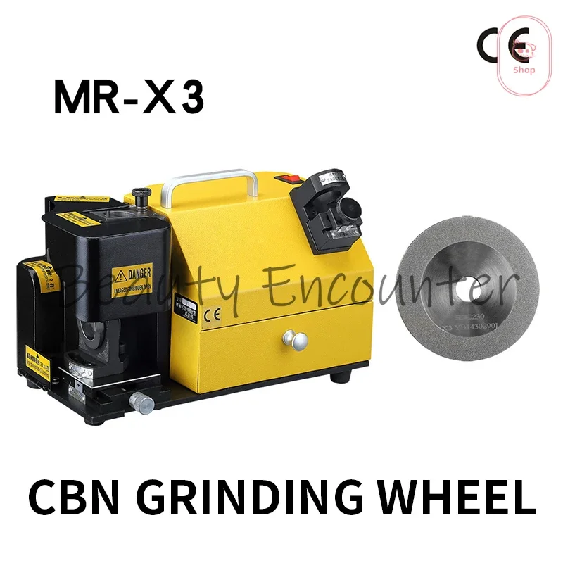 MR-X3 Milling Cutter Grinder ф4-ф14 Milling cutter grinder 2/3/4 multi-blade end mill cutter grinder CBN/SDC