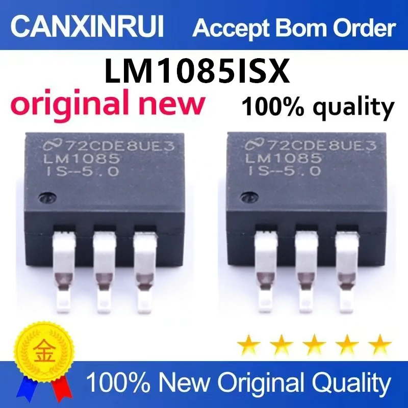 （5pcs-10pcs）Original genuine patch LM1085ISX-5.0/NOPB TO-263-3 5V 3A linear regulator chip