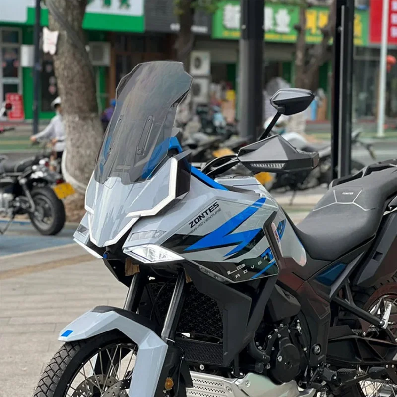 For ZONTES 703F 703 F 703-F Motorcycle modified windshield front windscreen chest protector windproof rainproof board deflector