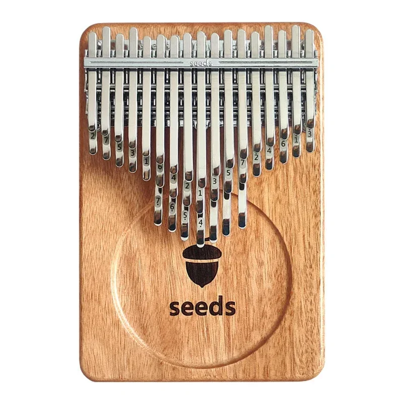 Seeds Kalimba 17/24/34/41 Keys C Note Thumb Piano Portable Chromatic Kalimba Music Keyboard Professional Musical Instrument Gift