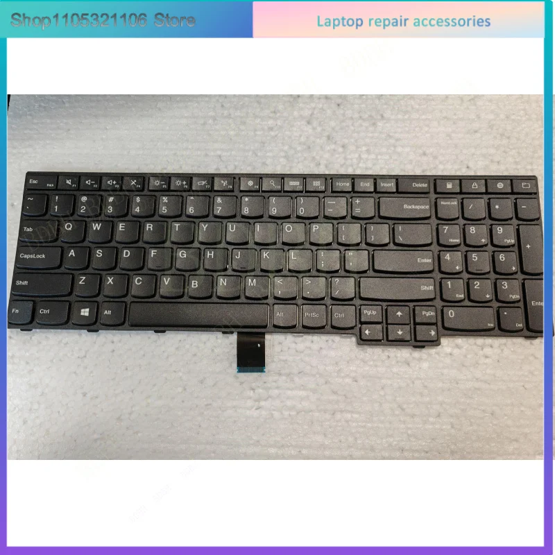 Teclado americano para Lenovo Thinkpad E550 E555 E550C E560 E565 sem ponteiro