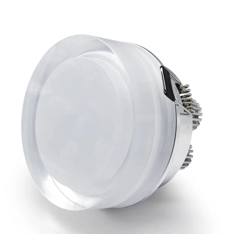 LED Crystal Downlight Square/Round 1W 3W 5W 7W LED Ceiling spot light led recessed lamp for home decoration kitchen Lighting - Image 5