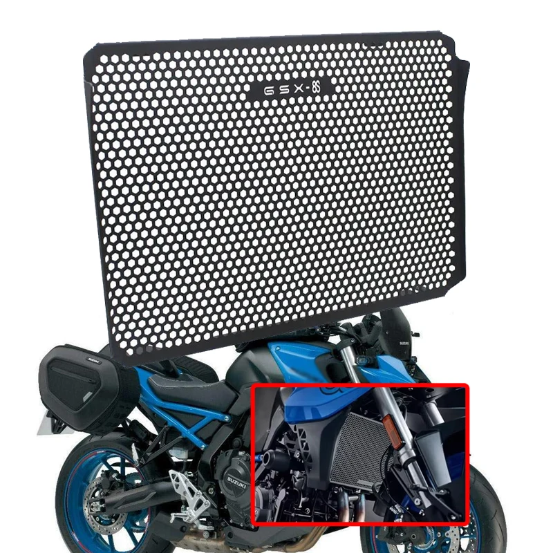 

Motorcycle Accessories Water Tank Protective Cover Radiator Grille Guard Cover Fit For SUZUKI GSX8S GSX-8S GSX 8S GSX8 2023-2025